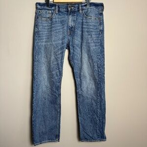 Banana Republic Factory Men's Slim Denim Blue Jeans Size 34 x 30 (Check Actual)‎